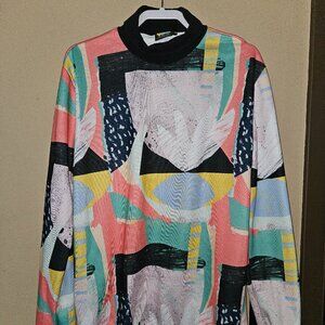 B Fresh Retro Inspired Long Sleeve Turtleneck